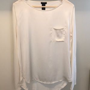 Ann Taylor Factory Silk Blouse | Size M